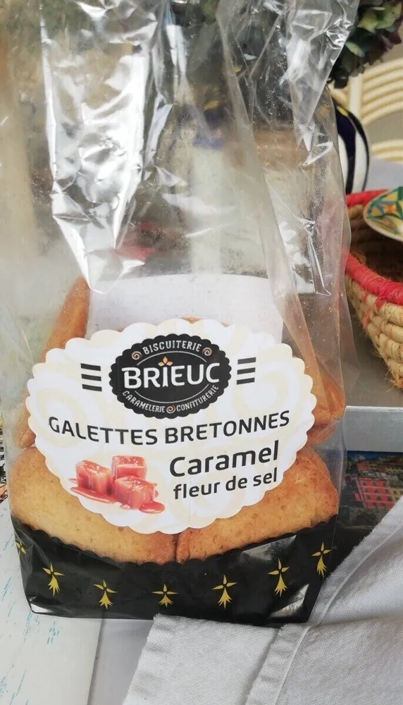 Galettes bretonnes caramel fleur de sel