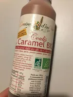 Coulis de caramel bio