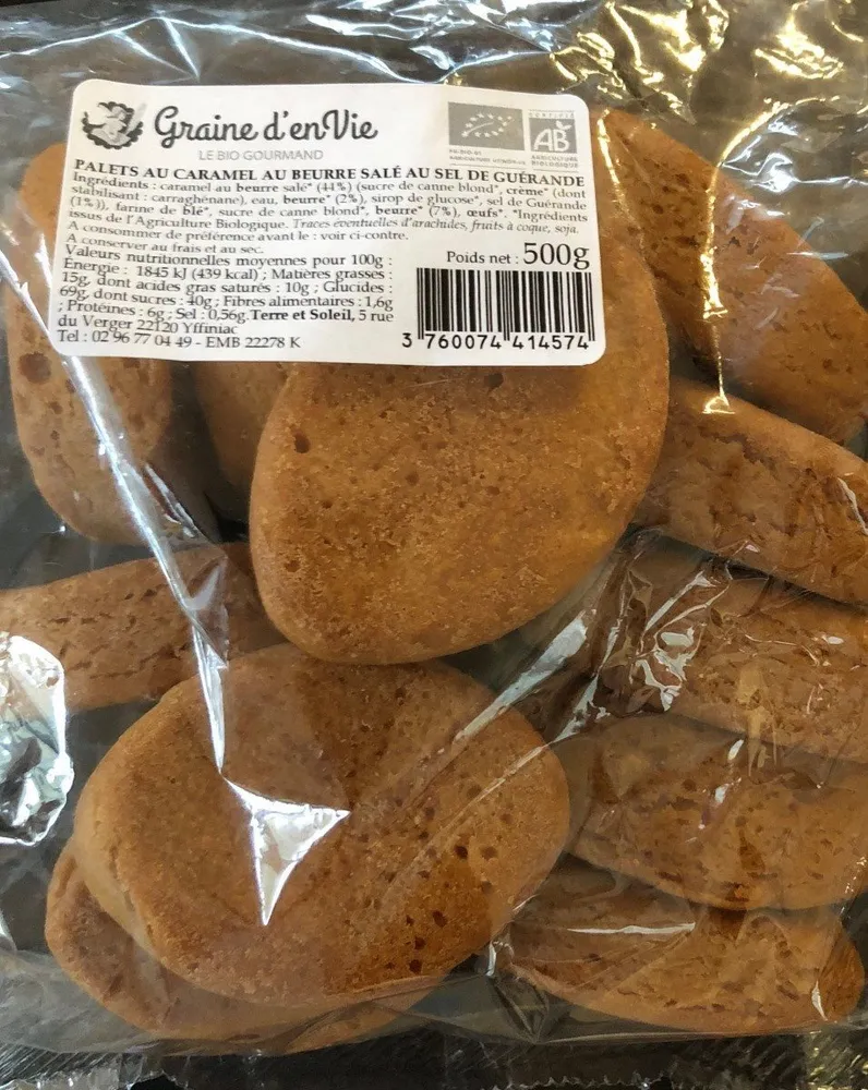 PALETS AU CARAMEL AU BEURRE SALÉ AU SEL DE GUÉRANDE