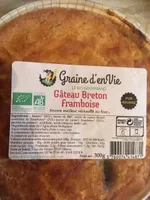 Gâteau Breton Framboise