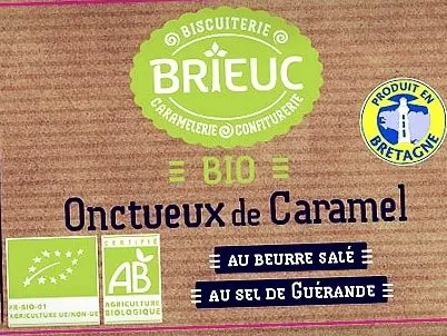 Onctueux de Caramel BIO - Au beurre salé au sel de Guérande