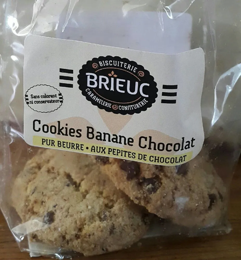 Cookies banane chocolat