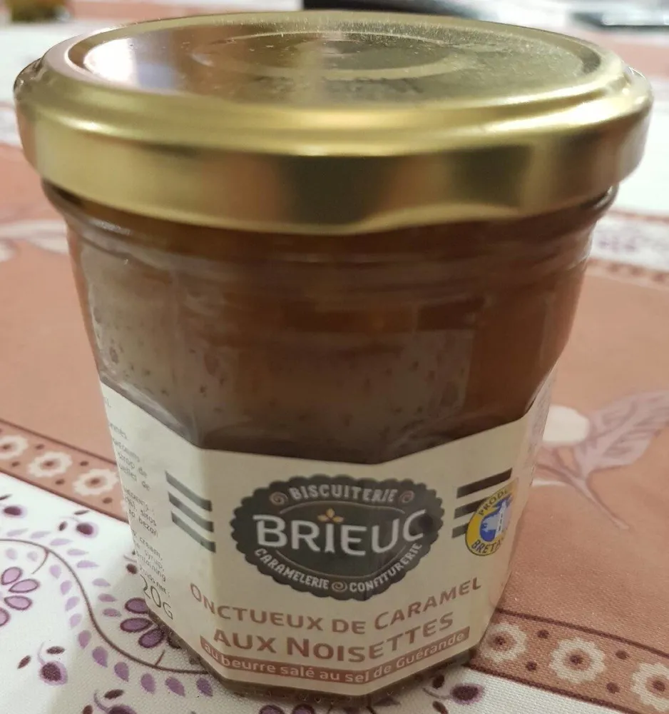 Onctueux de caramel aux noisettes