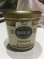 Biscuiterie Brieuc Onctueux de caramel au beurre salé au sel de Guérande le pot de 130 g