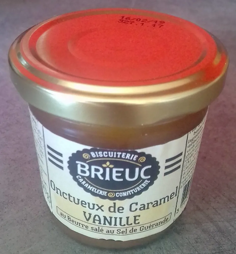 Onctueux de caramel et vanille