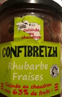 Confibreizh rhubarbe fraises