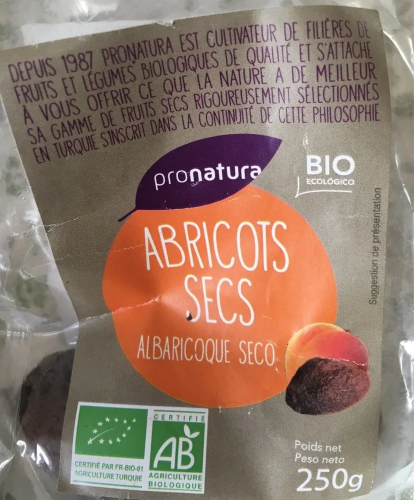 Abricots secs