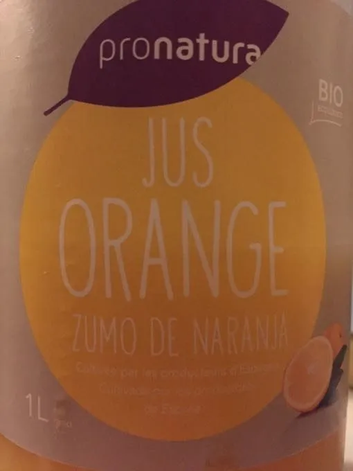 Jus d'orange