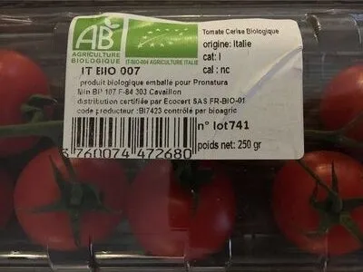 Tomate Cerise biologique