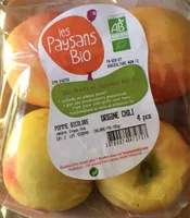 Pomme bicolore