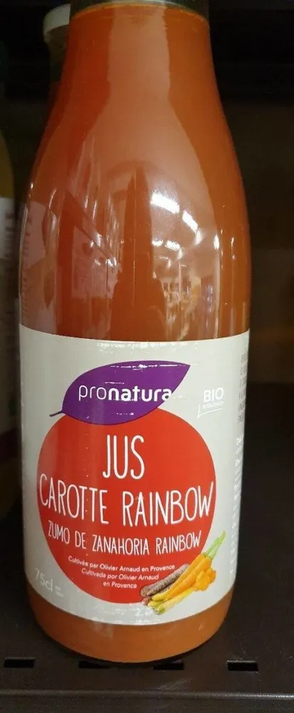 Jus carotte rainbow