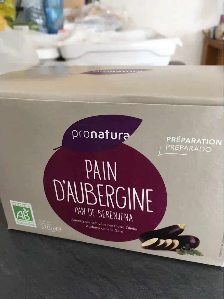 PAIN D'AUBERGINE