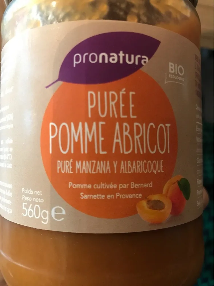 Purée pomme abricot