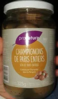 Champignons de Paris entiers