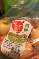 Pommes bicolores gala