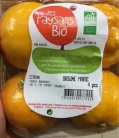 Citrons bio