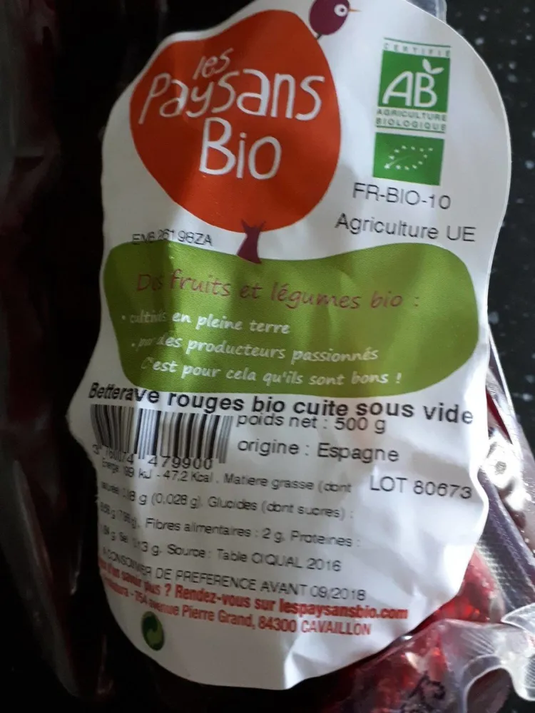 Frais & Primeur / Fruits Et Légumes Bio / Légumes Bio