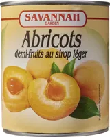 Abricots semi-fruits au sirop léger