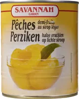 Bte 4 / 4 Demi-peches Sirop Leger