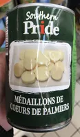 Médaillon de coeurs de palmiers