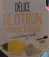Délices de citron Meringue et biscuits