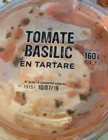 Tomate Basilic en Tartare