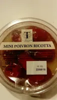 Mini poivrons à la ricotta