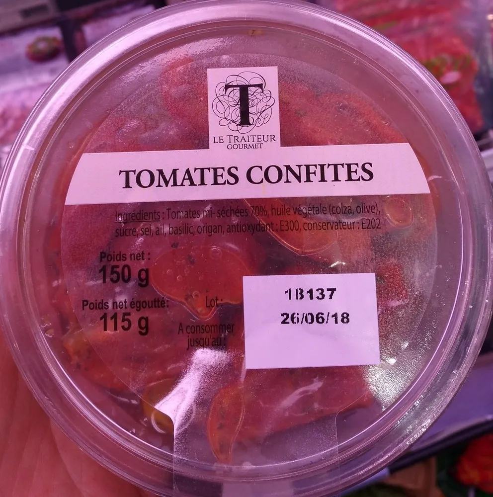 Tomates confites