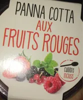 Panna cotta aux fruits rouges