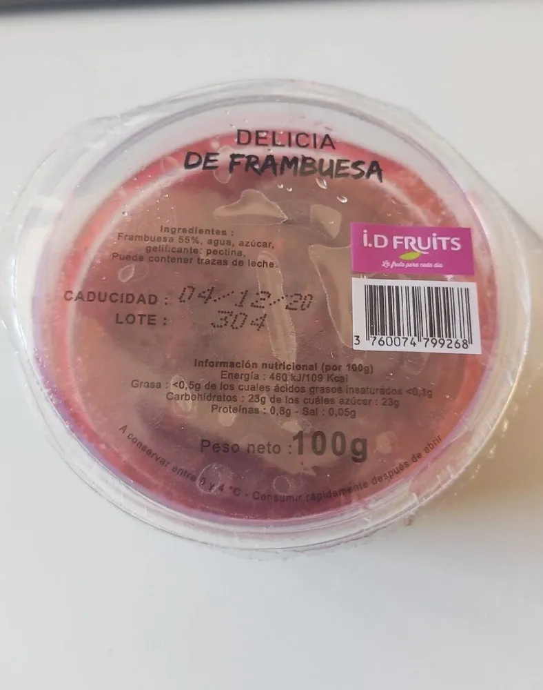 Delicia de Frambuesa