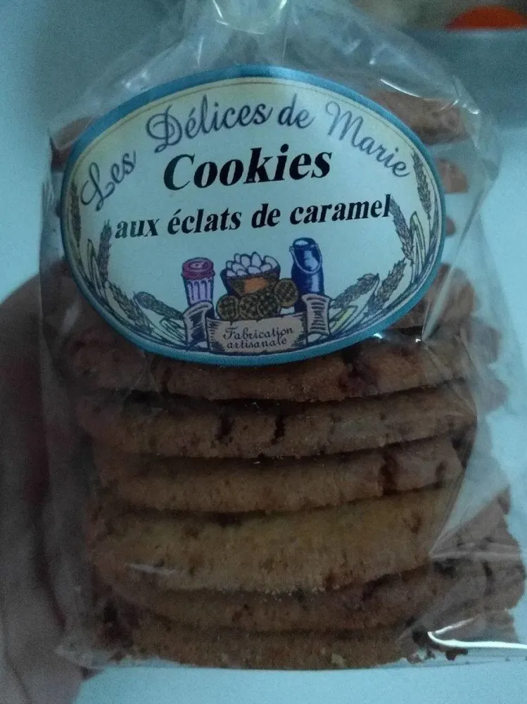 Cookies aux éclats de caramel