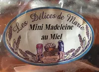 Mini Madeleine au Miel