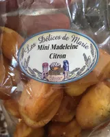 Mini Madeleine Citron