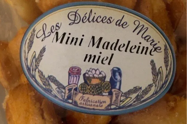 Mini Madeleine au Miel