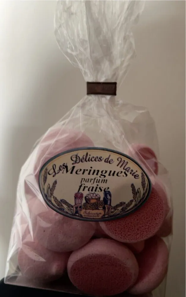 Meringues - parfum fraise