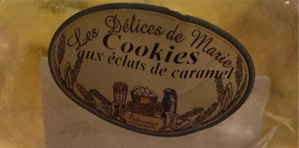 Cookie aux éclats de caramel