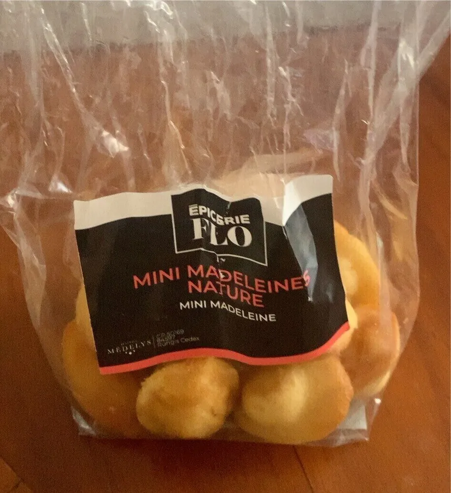 Mini madeleines nature