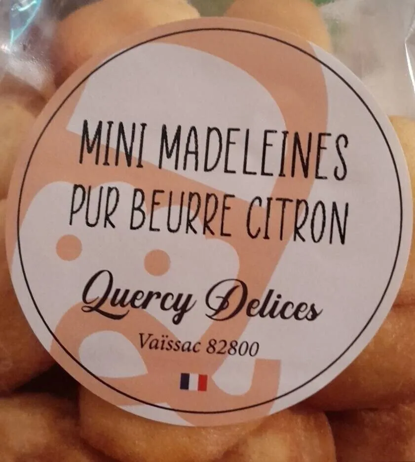 Mini madeleines au citron