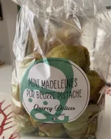 Mini Madeleines pur beurre pistache