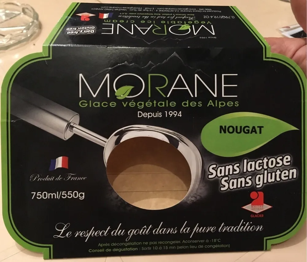 Glace nougat de Montélimar