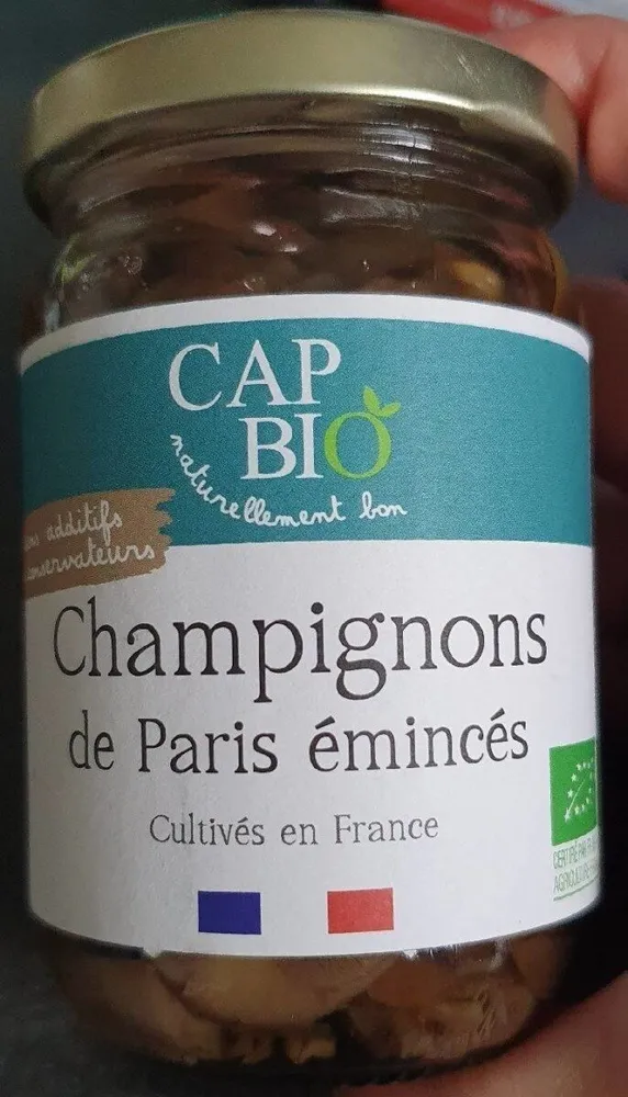 Champignons de Paris émincés