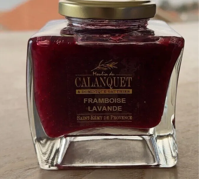 Confiture framboise lavande