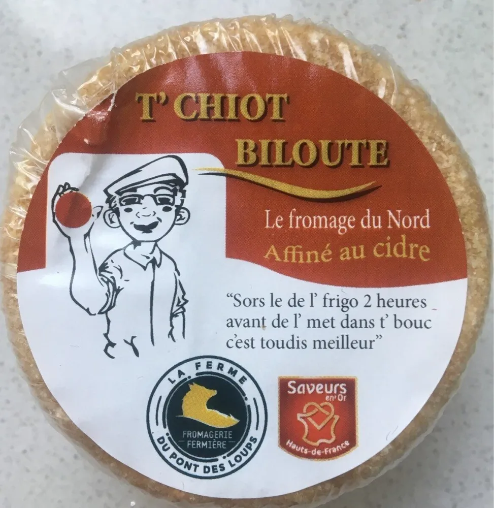 T'chiot Biloute affiné au cidre