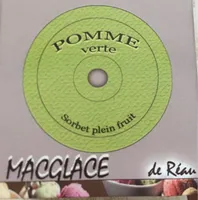 Mac glace pomme verte