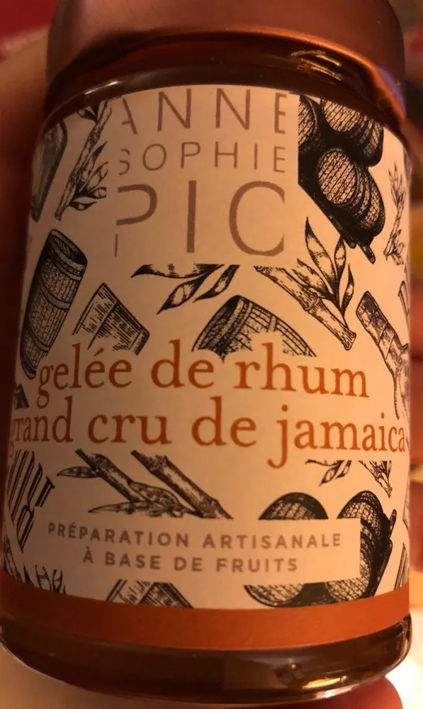 Gelée de rhum grand cru de jamaica