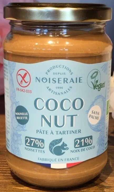 Pâte à tartiner coconut
