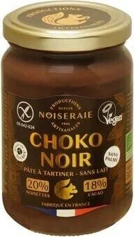 Choko Noir - pâte à tartiner sans lait