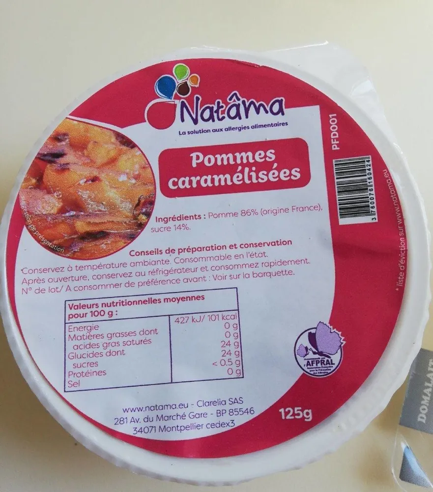 Pommes caramélisées