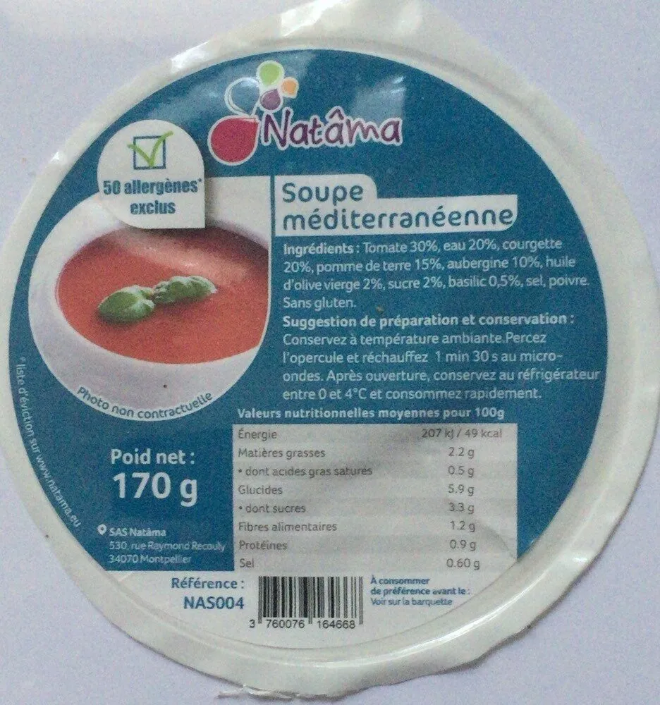 Soupe méditerranéenne