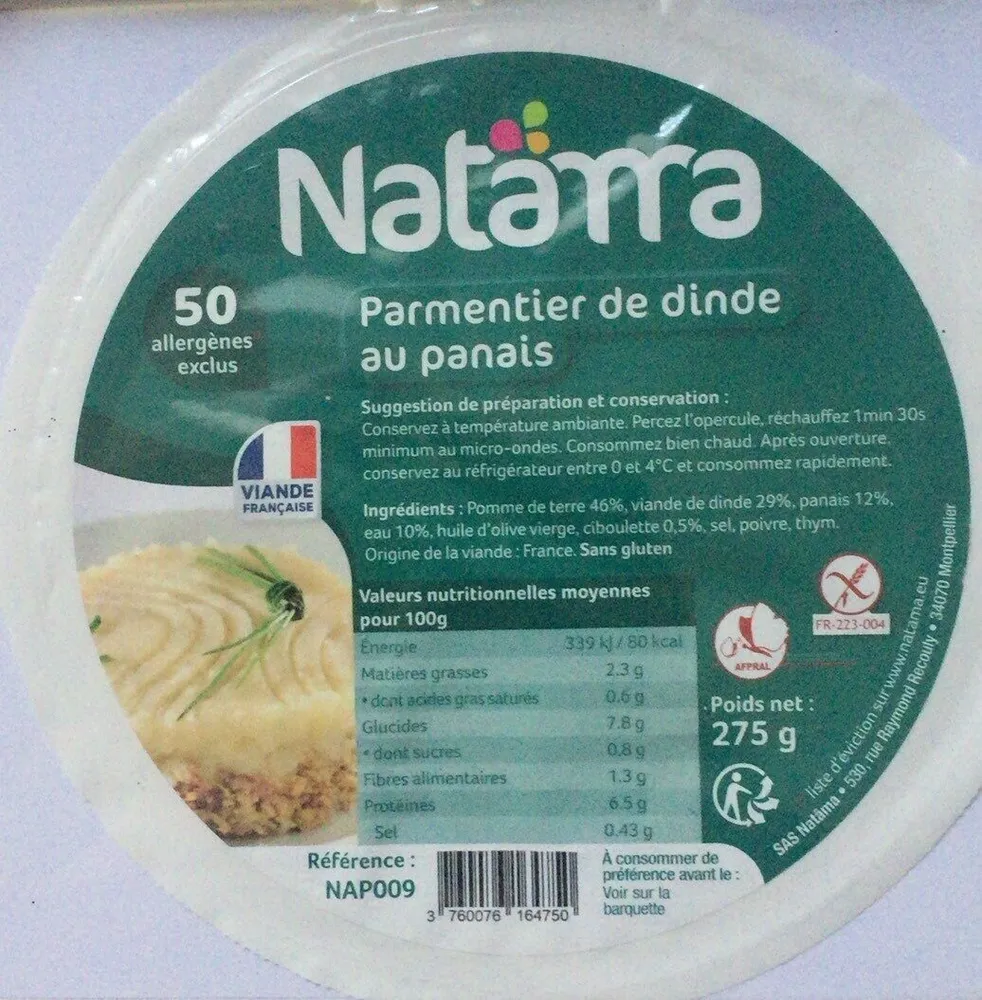 Parmentier de dinde